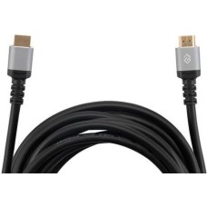 кабель DIGMA Кабель аудио-видео D-HDMI-V2.0-2M, HDMI (m) - HDMI (m), ver 2.0, 2м, GOLD, черный