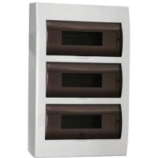 Щит распределительный IEK Щит распределительный (MKP12-N-36-40-05) ЩРН-П-36 для уст.мод.устр. навесной 307мм 99мм 473мм 66