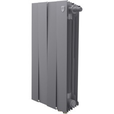 Радиатор ROYAL THERMO Радиатор биметаллический PianoForte 500 Серебристый VR80 - 4 секц