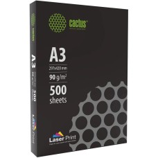 Бумага CACTUS Бумага LaserPrint CS-LPA390500, A3, для лазерной печати, 500л, 90г/м2, белый