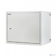 NTSS Шкаф настенный антивандальный распашной NTSS WAR 14U 600*500мм, 2 профиля 19, сварной, серый RAL 7035 NTSS-WAR14U6050