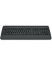 LOGITECH Клавиатура K650, беспроводная, USB, Bluetooth/Радиоканал, мембранная, с гравировкой, черный [920-010954]