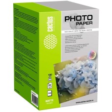 CACTUS Фотобумага CS-MA6180500 A6/180г/м2/500л./белый матовое для струйной печати