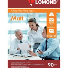 LOMOND Фотобумага 0102131 A4/90г/м2/500л./белый матовое для струйной печати