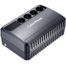 CYBERPOWER ИБП BU1000E, 1000VA/600W, L-INT, A.SIN, LED, SCHUKOx4
