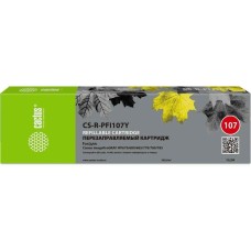 CACTUS Картридж перезаправляемый струйный CS-R-PFI107Y желтый (260мл) для Canon imageProGRAF iPF670/680/685/770/780/785 без чипа