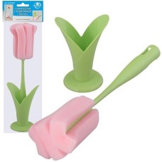 MULTIDOM Губка-щетка с подставкой 