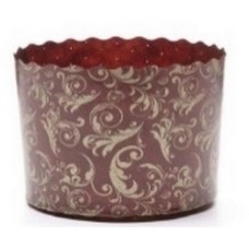 MULTIDOM Форма для выпечки кулича бумажная. Набор 3 шт. Диаметр 11см, высота 8,5см. МТ8-111