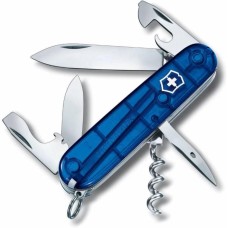 VICTORINOX Нож перочинный Spartan (1.3603.T2) 91мм 12функц. синий полупрозрачный карт.коробка