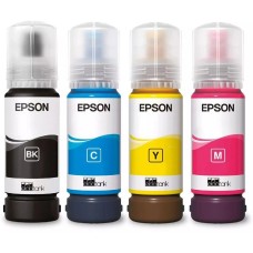 EPSON Картридж струйный 103 C13T00S64A 4цв./голубой/желтый/желтый/черный для EcoTank L3211, L3260, L3266, L3550, L3560, L1110, L1210, L1250, L3100, L3101, L3110, L3150, L3151, L3156, L3160, L3200, L3210, L3250, L3251, L3256, L5190, L5290, L5296