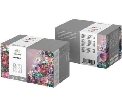 Электрогирлянды NEON-NIGHT (303-049) Гирлянда Твинкл Лайт 10 м мультиколор