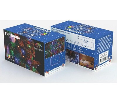 Электрогирлянды NEON-NIGHT (303-049) Гирлянда Твинкл Лайт 10 м мультиколор