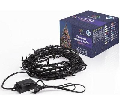 Электрогирлянды NEON-NIGHT (303-049) Гирлянда Твинкл Лайт 10 м мультиколор