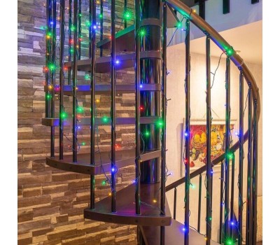 Электрогирлянды NEON-NIGHT (303-049) Гирлянда Твинкл Лайт 10 м мультиколор