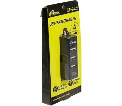Хаб RITMIX CR-2402 черный