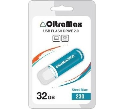 USB флэш-накопитель OLTRAMAX OM-32GB-230-св.синий