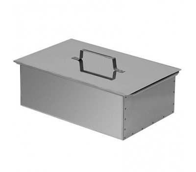 Коптильня PALISAD Коптильня двухъярусная 420X270X175, нерж. сталь, 0,8 мм с поддоном