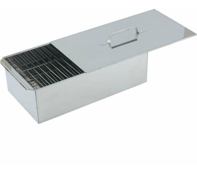 Коптильня PALISAD Коптильня двухъярусная 420X270X175, нерж. сталь, 0,8 мм с поддоном