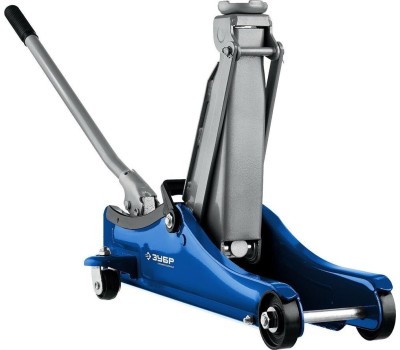 Домкрат ЗУБР 43058-2 подкатной, 2,0т