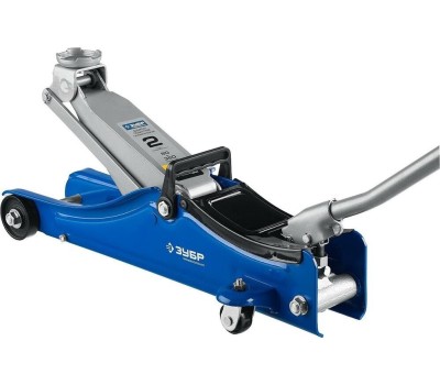 Домкрат ЗУБР 43058-2 подкатной, 2,0т