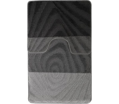 Коврик д/ванной комнаты САНАКС 00230 Коврик в ванную SILVER 202020 двойной АНТРАЦИТ 60х100+50х60см