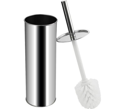 Аксессуары для ванной комнаты и туалета САНАКС 311 Ёрш для унитаза напольный, круглый КЛАССИКА из нержавеющей полированной стали 410