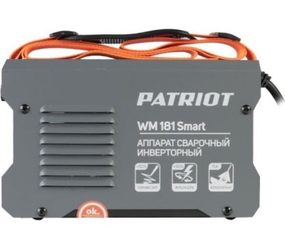 Аппарат сварочный PATRIOT 605302135 WM 181SMART MMA Аппарат сварочный
