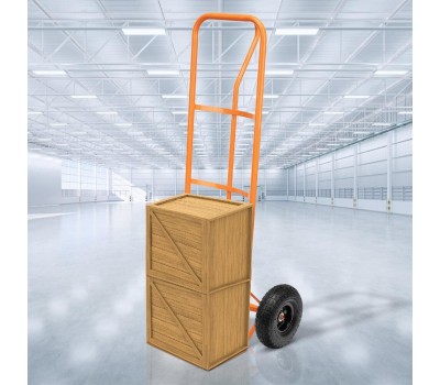 СИБРТЕХ Тележка ручная 2-х колесная НТ1805, г/п 150кг, п/н колеса D260мм, платфо Тележка ручная 2-х колесная НТ1805, г/п 150кг, п/н колеса D260мм, платформа 350х235  68931 СИБРТЕХ Тележка ручная 2-х колесная НТ1805, 68931