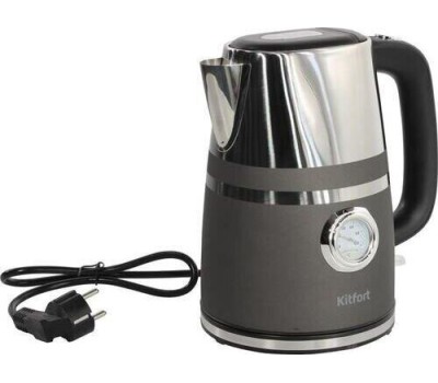 Чайник KITFORT КТ-670-1 графит (металл)