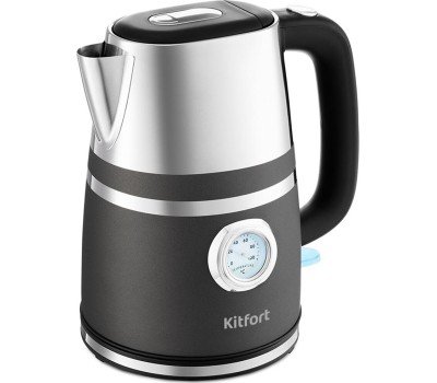 Чайник KITFORT КТ-670-1 графит (металл)