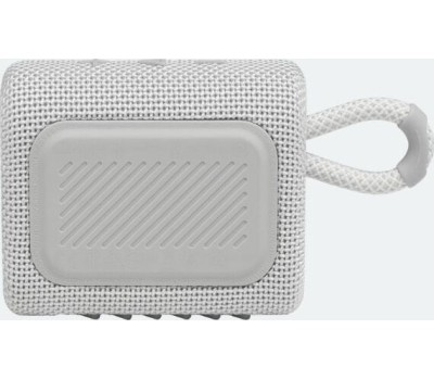 Колонка портативная JBL GO 3 WHITE белая (JBLGO3WHT) [ПИ]