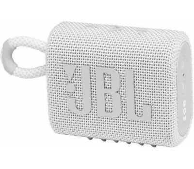 Колонка портативная JBL GO 3 WHITE белая (JBLGO3WHT) [ПИ]
