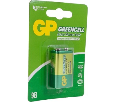 Солевая батарейка GP (2795) 1604GLF-2CR1 (6LR61)