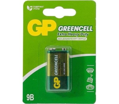 Солевая батарейка GP (2795) 1604GLF-2CR1 (6LR61)