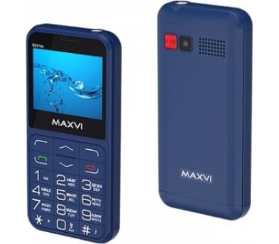 Телефон мобильный MAXVI B231ds Blue
