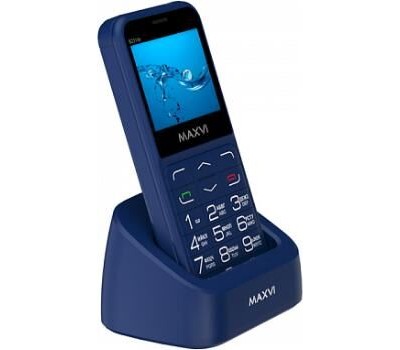 Телефон мобильный MAXVI B231ds Blue