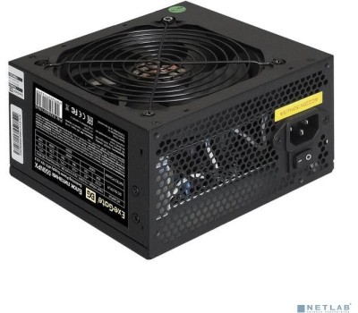 Блок питания EXEGATE EX282071RUS-PC Блок питания 550W 550NPX (ATX, PC, 12cm fan, 24pin, 4pin, PCIe, 3xSATA, 2xIDE, black, кабель 220V в комплекте)
