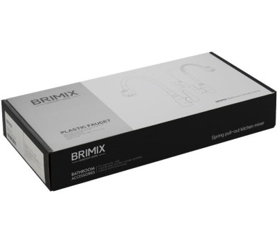 Смесители BRIMIX 5911 Смеситель для кухни, боковой, шаровый, из высокопрочного АБС пластика, цвет ХРОМ