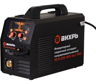 Сварочный полуавтомат ВИХРЬ ИСА-200 MIG 6в1 PRO 65/185
