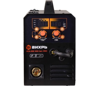 Сварочный полуавтомат ВИХРЬ ИСА-200 MIG 6в1 PRO 65/185