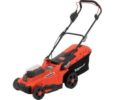 STARWIND Газонокосилка аккумуляторная SBL-4.370-8.5, 37см, 4Ач, с 2 АКБ, с ЗУ
