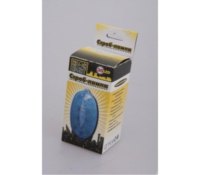NEON-NIGHT Лампа-строб светодиодная накладная 30 LED, 3,5Вт, БЕЛЫЙ, 230В