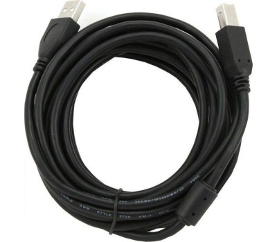 Gembird CCF-USB2-AMBM-15 USB 2.0 кабель PRO для соед. 4.5м AM/BM позол.конт., фер.кол., пакет