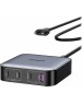 UGREEN Зарядное устройство CD328 (90928) Nexode 100W 1*USB-A+3*USB-C Desktop Fast Charger. Цвет: серый