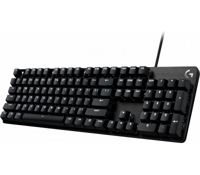LOGITECH Клавиатура G413 SE, проводная, USB, механическая, заводское нанесение кириллицы, черный [920-010438]
