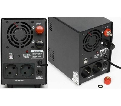 PowerCom ИБП Infinity INF-1100(AP) {Line-Interactive, 1100VA / 750W, Tower, 2xEURO, USB, подкл. доп. батарей} (383441)