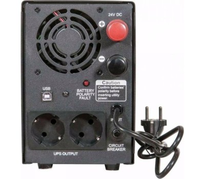 PowerCom ИБП Infinity INF-1100(AP) {Line-Interactive, 1100VA / 750W, Tower, 2xEURO, USB, подкл. доп. батарей} (383441)