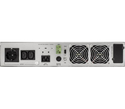 ИБП Exegate EX293048RUS ИБП On-line ExeGate PowerExpert ULS-1000.LCD.AVR.1SH.2C13.USB.RS232.SNMP.2U <1000VA/1000W, On-Line, PF=1, LCD, 1*Schuko+2*C13 , RS232, USB, SNMP-slot, Rackmount 2U/Tower, металличе