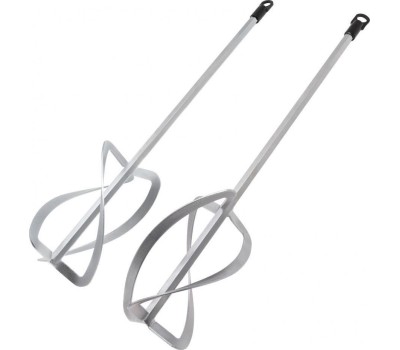 Комплект DENZEL Комплект насадок для строительного миксера, 2шт., 220х560 мм, оцинкованные, хвостовик HEX13 84839