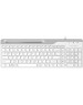 A4TECH Клавиатура Fstyler FK25 белый/серый USB slim [1530217]